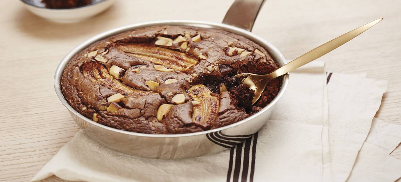 SITRAM recette brownie chocolat à la poêle