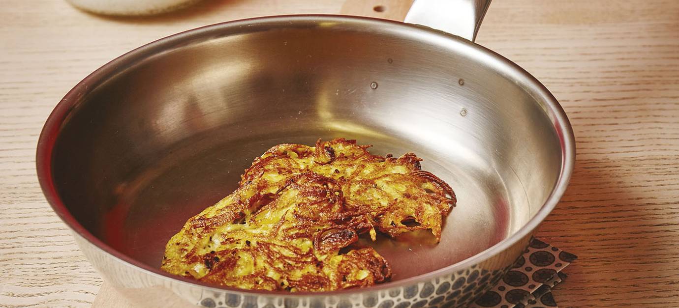 SITRAM recipe for potato pancakes (rösti)