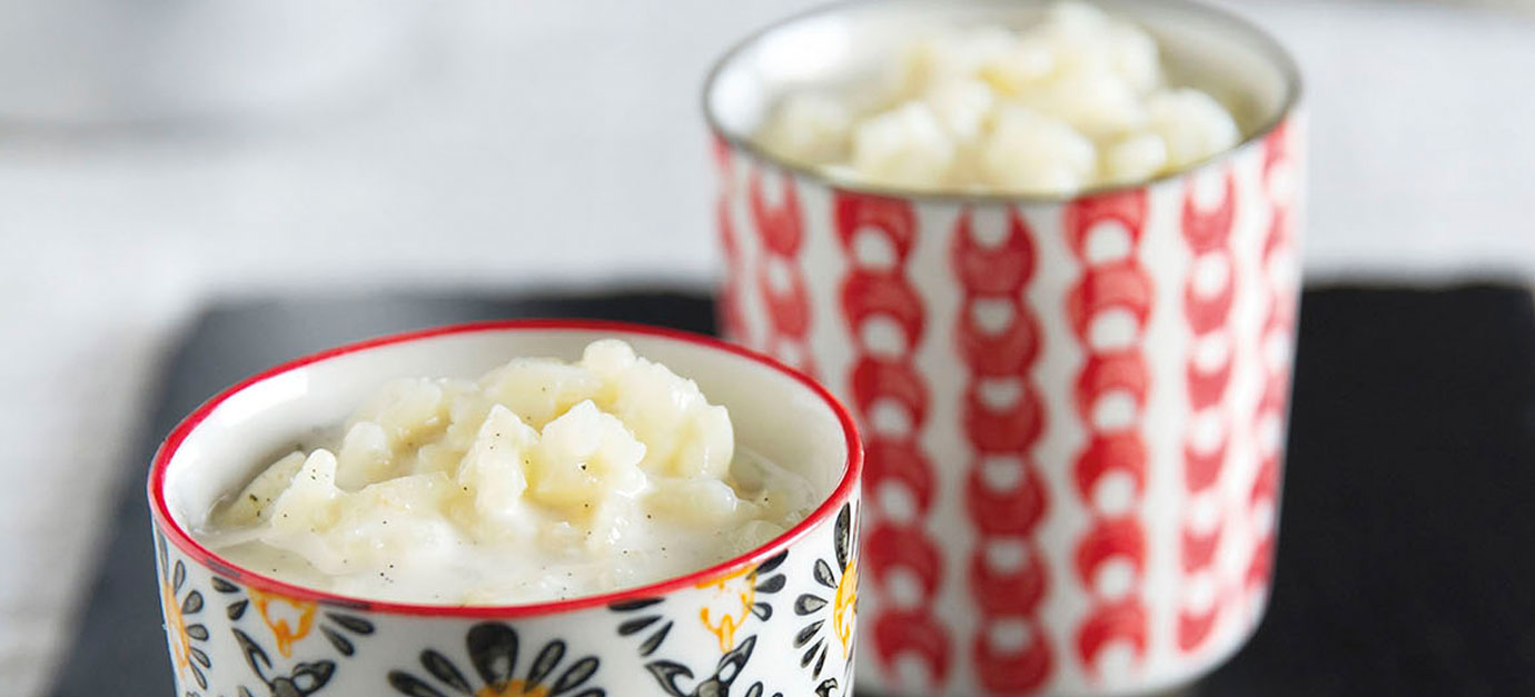 SITRAM recipe for rice pudding